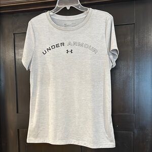 Under Armour Gray HeatGear Loose Fit T-Shirt